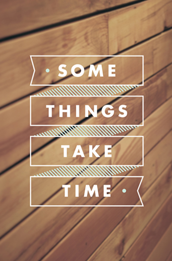 Patience… patience…